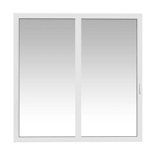 Eco-Guard™ Series 750 Sliding Door in White frame with Clear glass