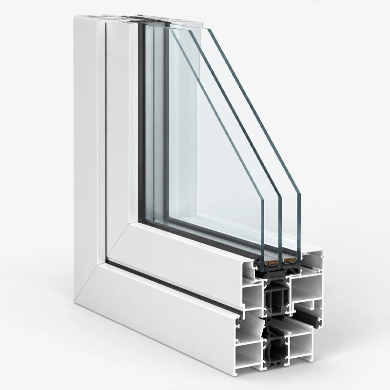 Clear impact glass example