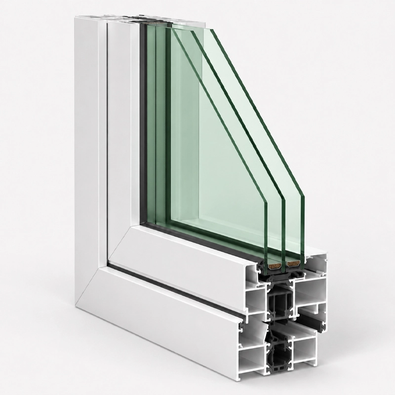 Green impact glass color example