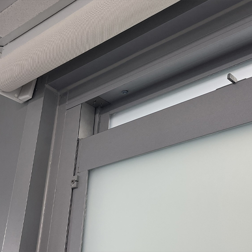 MG-200 single-hung impact window installed on a residential home