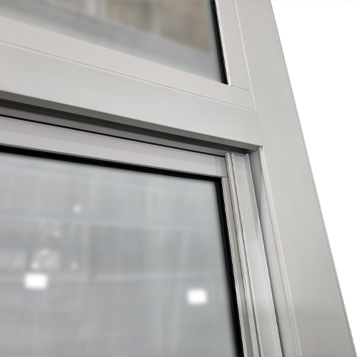 MG-350 single-hung impact window installed on a residential home