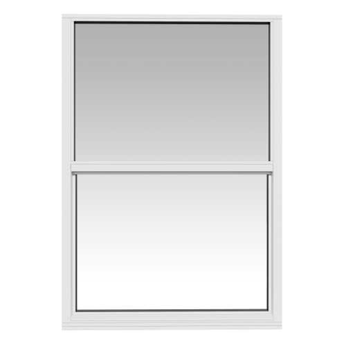 Eco-Guard™ Series 100 Single-Hung Window in Equal, White frame with Clear glass